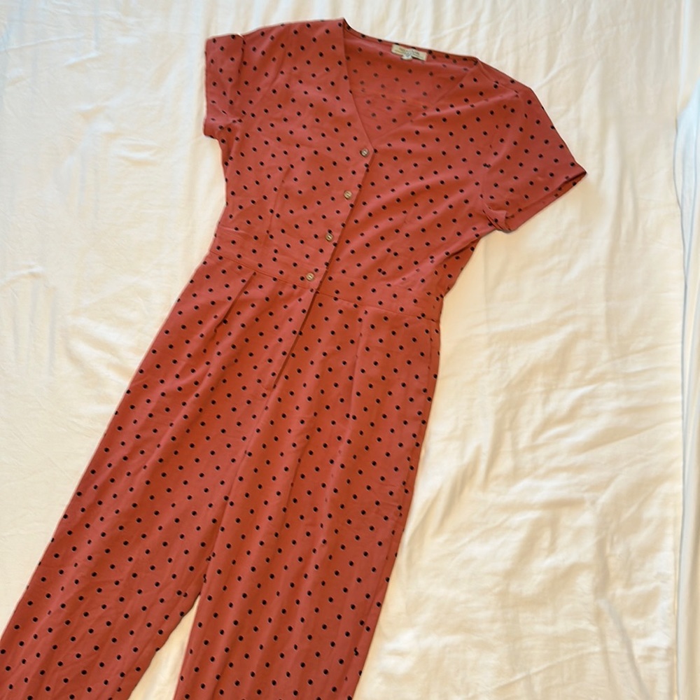 Polka Dot Jumpsuit (It Has Pockets!)